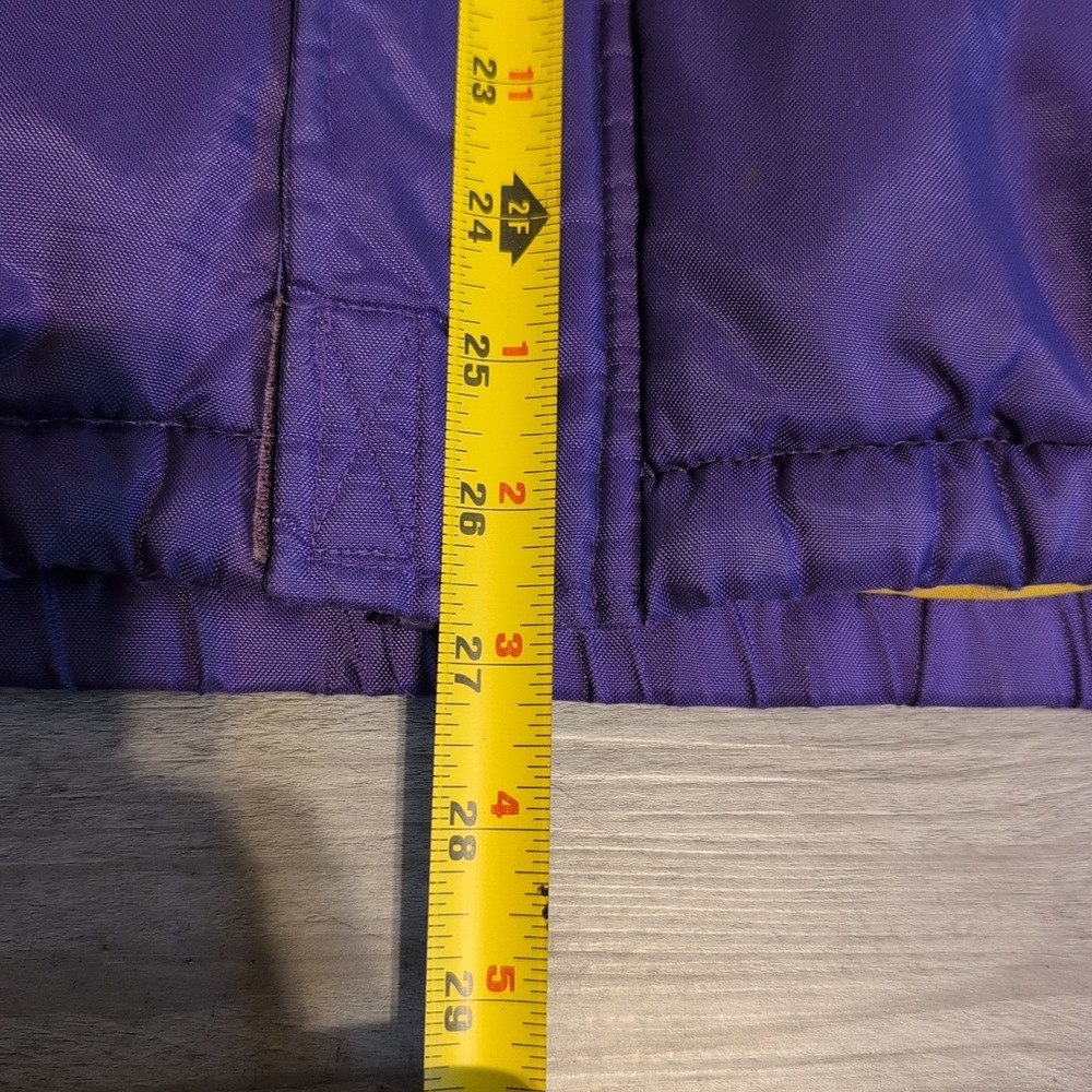 Minnesota‎ Vikings NFL Vintage Starter Jacket Full Zip Winter Coat Size XL Rare - Picture 15 of 16